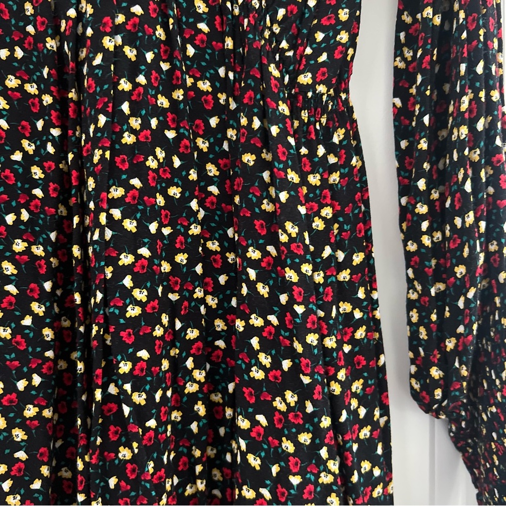 Floral Long Sleeve Dress